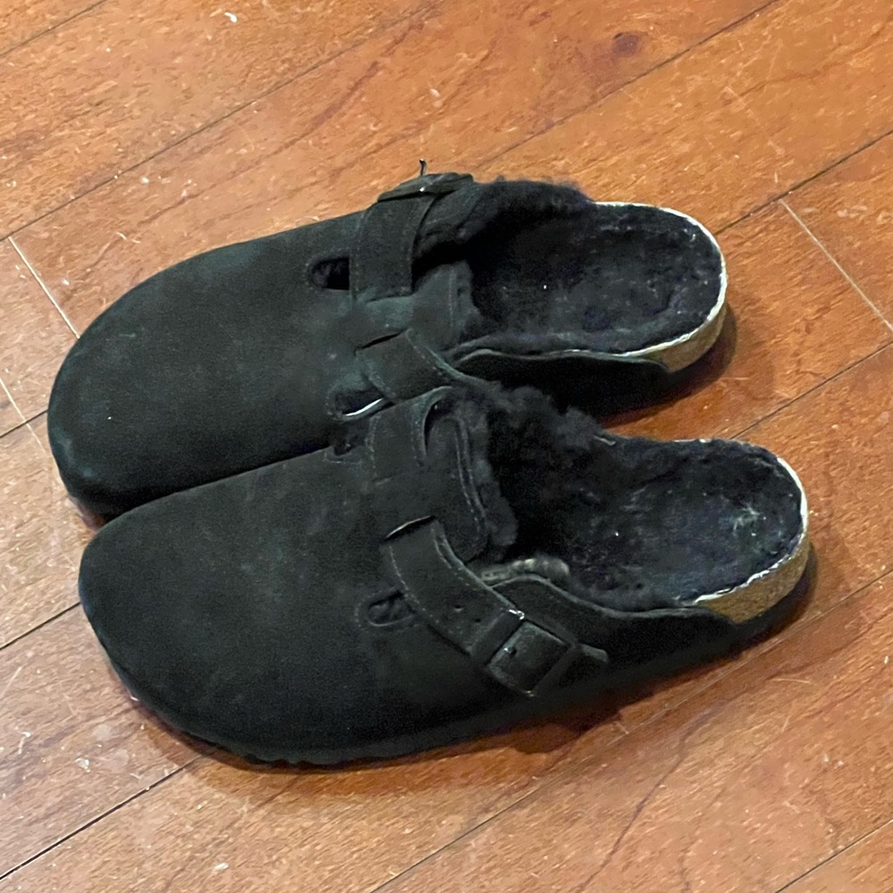 Birkenstock Black Suede Sandals - Picture 5 of 6